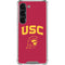 University of Southern California USC Trojan Logo Galaxy S23 Clear Case