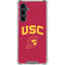 University of Southern California USC Trojan Logo Galaxy S23 FE Clear Case