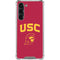 University of Southern California USC Trojan Logo Galaxy S23 Plus Clear Case