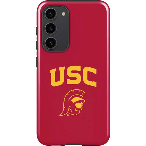 University of Southern California USC Trojan Logo Galaxy S23 Plus Pro Case