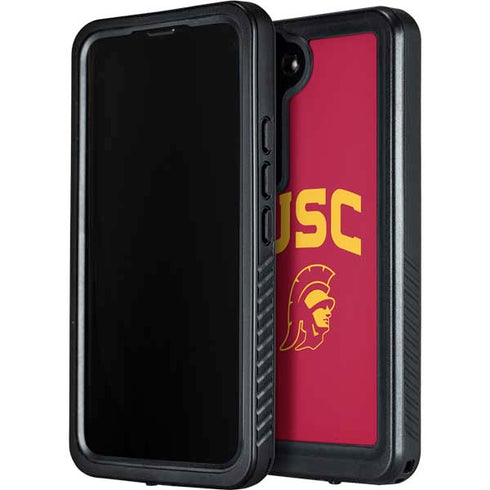 University of Southern California USC Trojan Logo Galaxy S23 Plus Waterproof Case