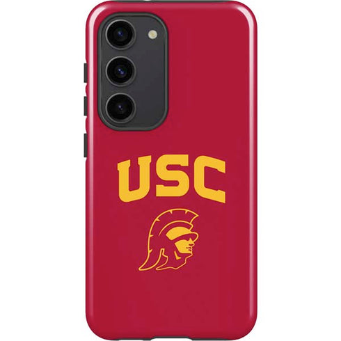 University of Southern California USC Trojan Logo Galaxy S23 Pro Case