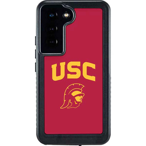 University of Southern California USC Trojan Logo Galaxy S23 Waterproof Case