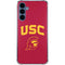 University of Southern California USC Trojan Logo Galaxy S24 Clear Case