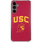 University of Southern California USC Trojan Logo Galaxy S24 Plus Clear Case