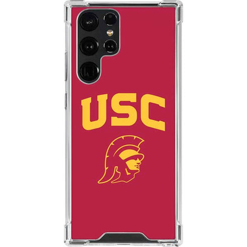 University of Southern California USC Trojan Logo Galaxy S24 Ultra Clear Case