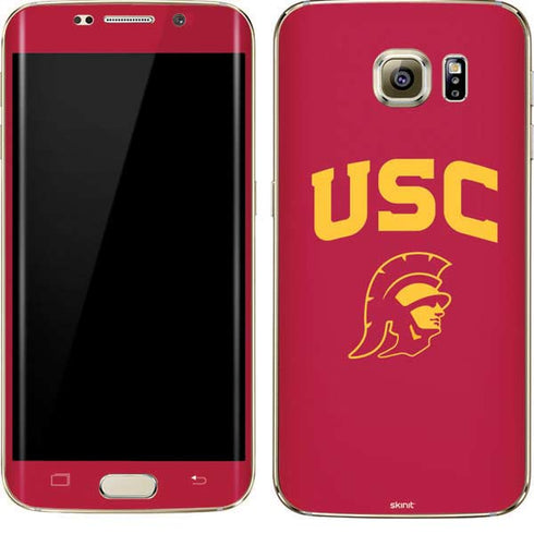 University of Southern California USC Trojan Logo Galaxy S7 Edge Skin