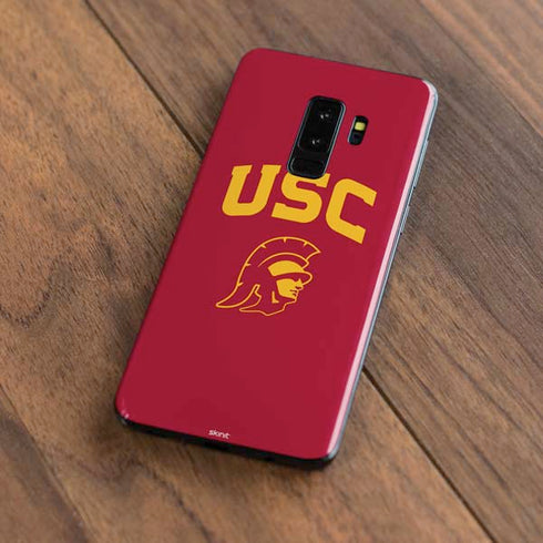 University of Southern California USC Trojan Logo Galaxy S9 Plus Skin