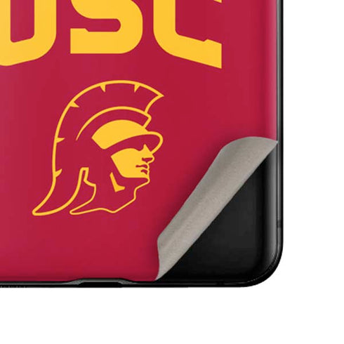 University of Southern California USC Trojan Logo Galaxy Z Flip Skin