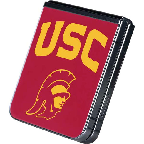 University of Southern California USC Trojan Logo Galaxy Z Flip5 5G Skin