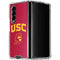 University of Southern California USC Trojan Logo Galaxy Z Fold4 5G Clear Case