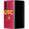 University of Southern California USC Trojan Logo Galaxy Z Fold4 5G Skin