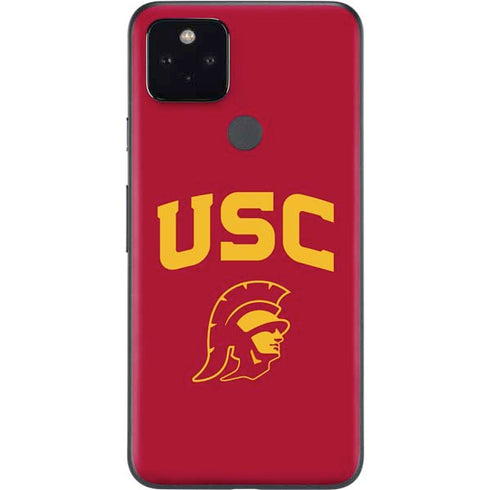 University of Southern California USC Trojan Logo Google Pixel 5a Skin