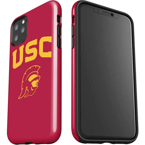 University of Southern California USC Trojan Logo iPhone 11 Pro Max Impact Case