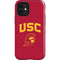 University of Southern California USC Trojan Logo iPhone 12 Mini Impact Case