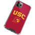 University of Southern California USC Trojan Logo iPhone 12 Pro Clear Case