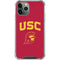 University of Southern California USC Trojan Logo iPhone 12 Pro Max Clear Case