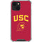 University of Southern California USC Trojan Logo iPhone 13 Clear Case