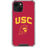 University of Southern California USC Trojan Logo iPhone 14 Plus Clear Case