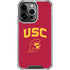 University of Southern California USC Trojan Logo iPhone 15 Pro Clear Case