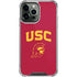 University of Southern California USC Trojan Logo iPhone 14 Pro Max Clear Case