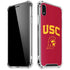 University of Southern California USC Trojan Logo iPhone XR Clear Case
