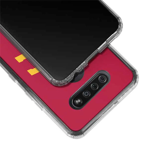 University of Southern California USC Trojan Logo LG K51/Q51 Clear Case