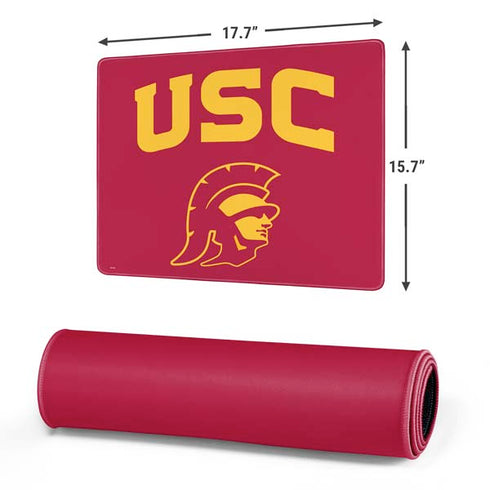 University of Southern California USC Trojan Logo Gaming Mouse Pad
