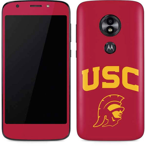 University of Southern California USC Trojan Logo Moto E5 Play Skin