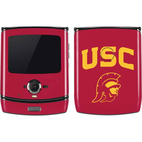 University of Southern California USC Trojan Logo Motorola RAZR Skin