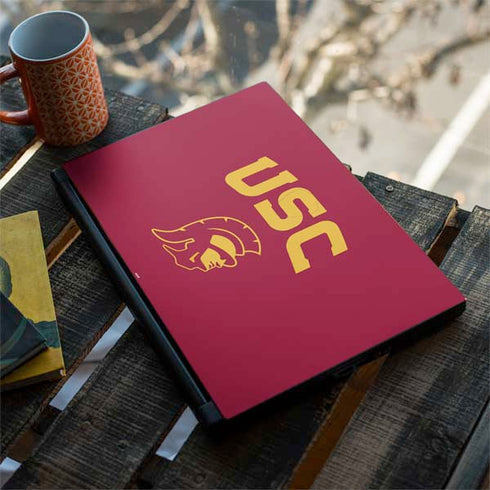 University of Southern California USC Trojan Logo MSI GS65 Stealth Laptop Skin