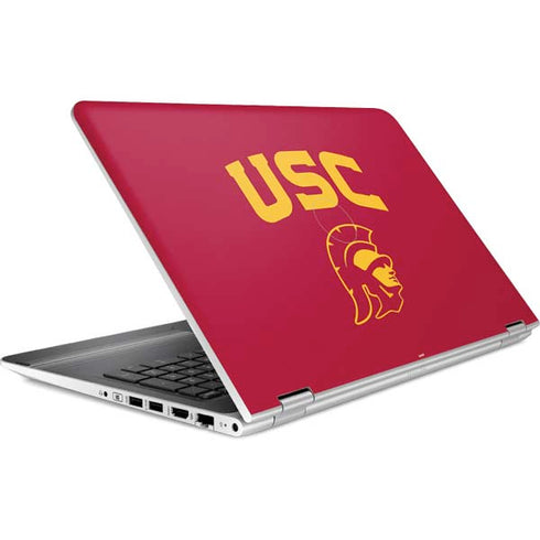 University of Southern California USC Trojan Logo HP Pavilion Skin