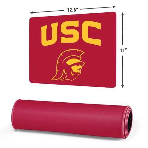 University of Southern California USC Trojan Logo Gaming Mouse Pad