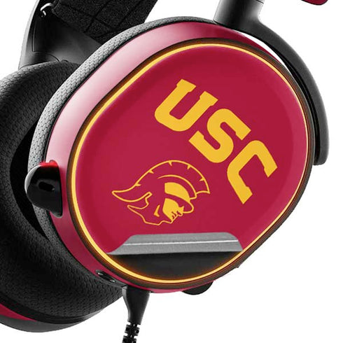 University of Southern California USC Trojan Logo SteelSeries Arctis 5 Skin