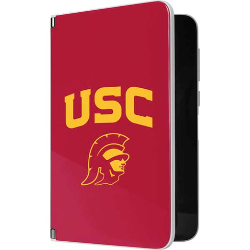 University of Southern California USC Trojan Logo Surface Duo Skin
