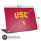 University of Southern California USC Trojan Logo Universal Laptop 13in (10.6 x 7.6in) Skin