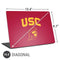 University of Southern California USC Trojan Logo Universal Laptop 16.6in (13.4 x 9.7in) Skin