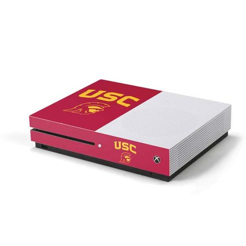 University of Southern California USC Trojan Logo Xbox One S Console Skin