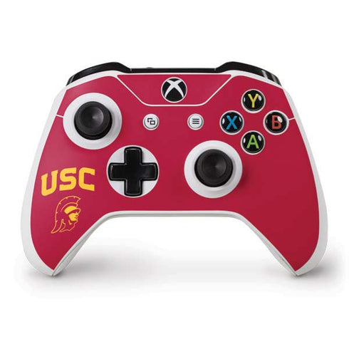 University of Southern California USC Trojan Logo Xbox One S Controller Skin
