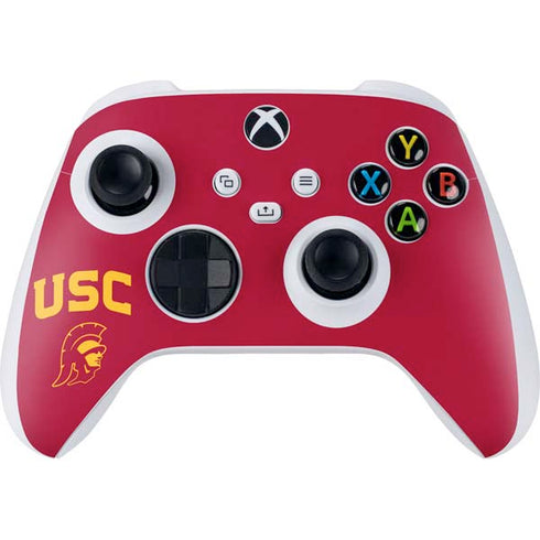 University of Southern California USC Trojan Logo Xbox Series S Controller Skin