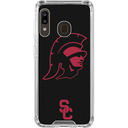 University of Southern California USC Trojan Mascot Galaxy A30 Clear Case