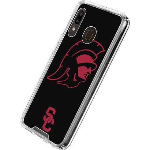University of Southern California USC Trojan Mascot Galaxy A30 Clear Case
