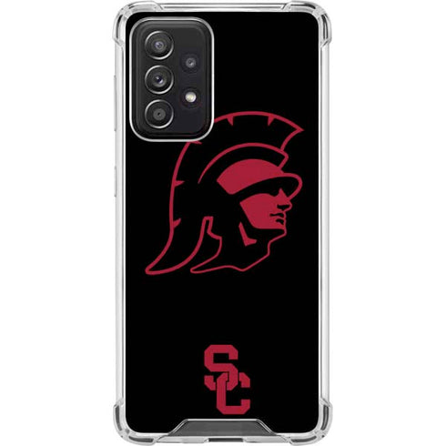 University of Southern California USC Trojan Mascot Galaxy A52 5G Clear Case
