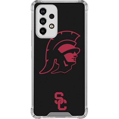 University of Southern California USC Trojan Mascot Galaxy A53 5G Clear Case