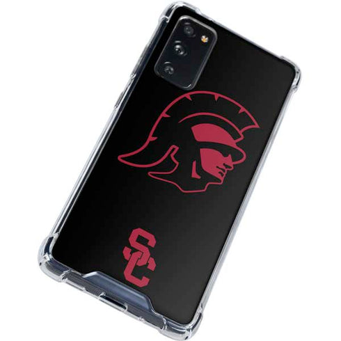University of Southern California USC Trojan Mascot Galaxy S20 FE Clear Case