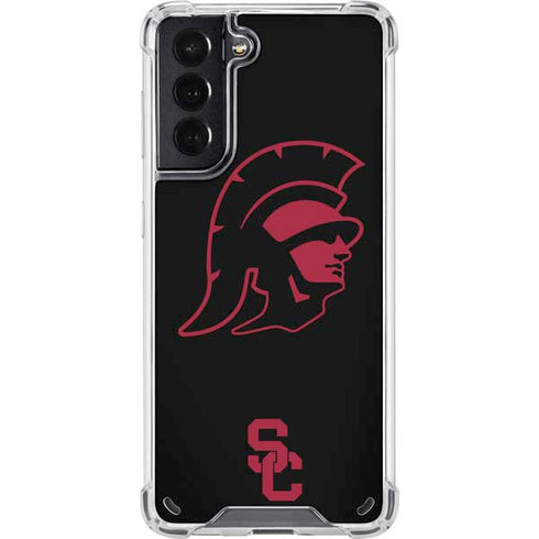 University of Southern California USC Trojan Mascot Galaxy S21 5G Clear Case