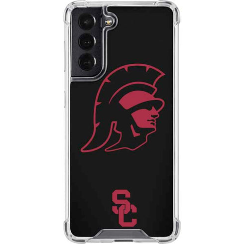 University of Southern California USC Trojan Mascot Galaxy S22 Clear Case