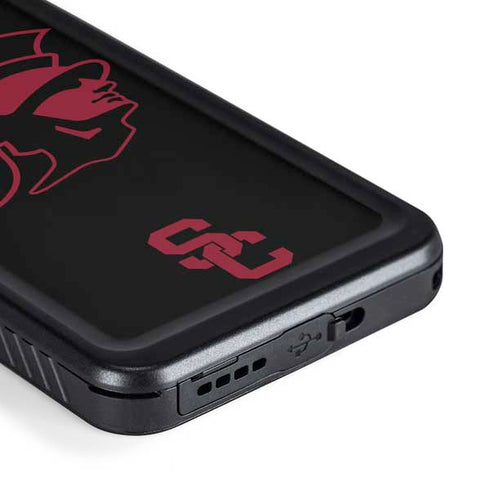 University of Southern California USC Trojan Mascot Galaxy S23 Waterproof Case