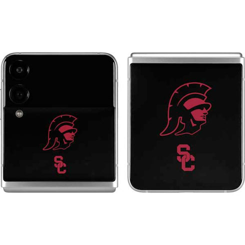 University of Southern California USC Trojan Mascot Galaxy Z Flip4 5G Skin