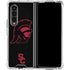 University of Southern California USC Trojan Mascot Galaxy Z Fold4 5G Clear Case